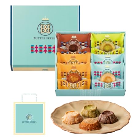 Amazon.co.jp: 【BUTTER STATE's】バターステイツクッキー 4種 10個入