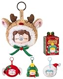 Rolife Nanci Christmas Plush Pendant Blind Box - Mini Cute Kawaii Stuffed Plush Figures Hanging Accessory