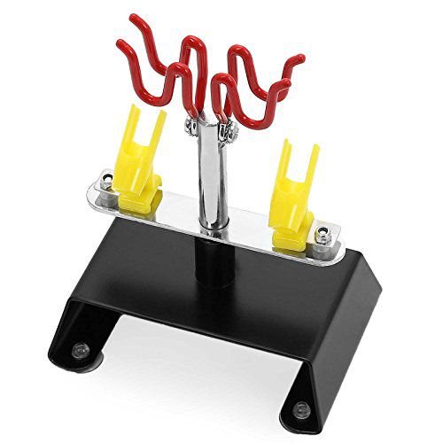 MUMBAI TATTOO AIRBRUSH STAND HOLDS 4 AIRBRUSHES SWIVEL TILT SET-picture-20