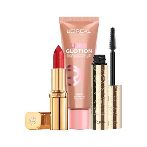 Enlumineur Éclat Multi-Usages Lumi Glotion L'Oréal Paris et kit maquillage Cannes