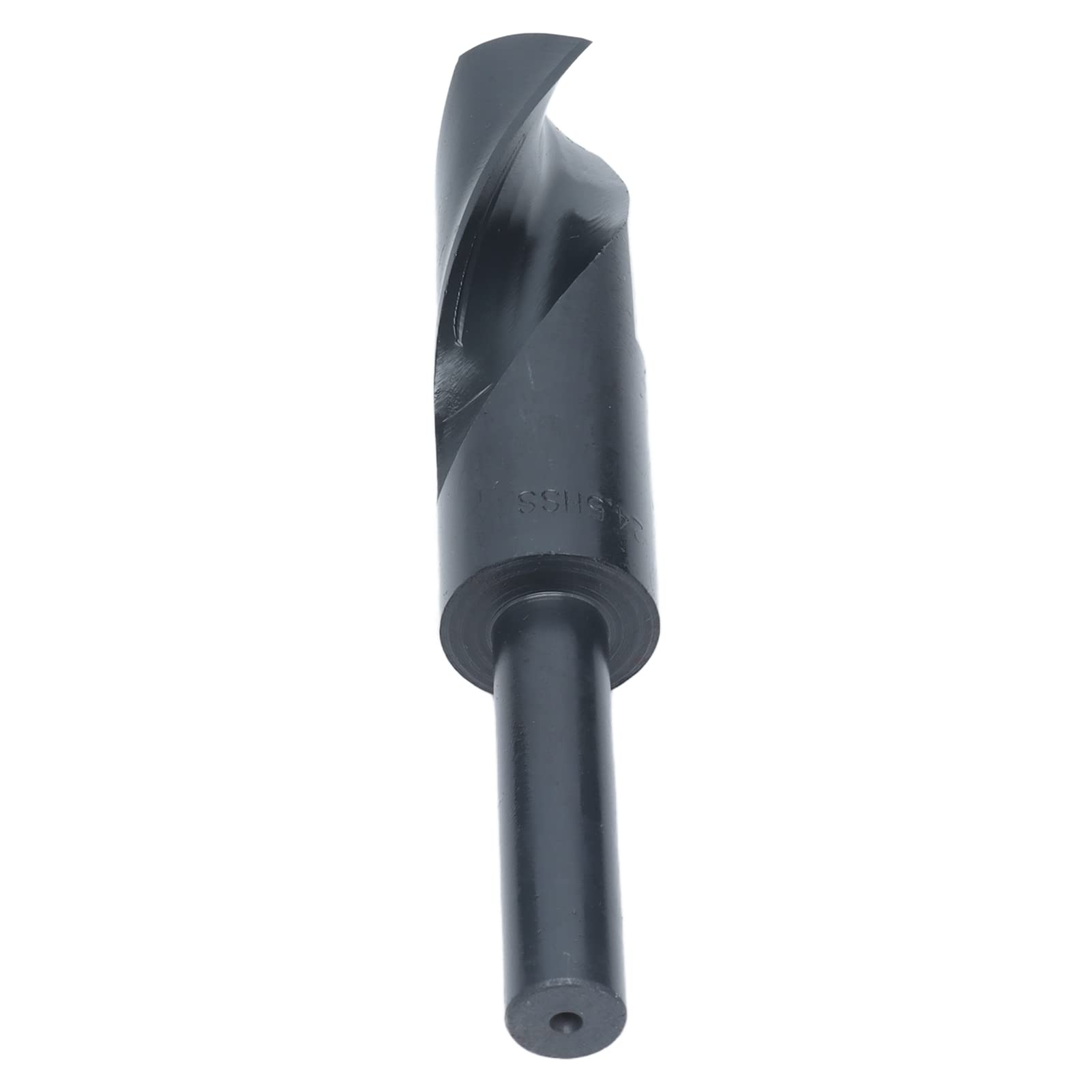 Forets à Tige Réduite HSS, Outil de Perçage à Tige Droite de 1/2 Po, Accessoires Professionnels Noirs de 24.5mm
