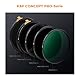 K&F Concept ND2-32& CPL Filter 82mm 2-in-1 multifunktionaler Variabler ND Filter und Polfilter (Nano-X PRO)
