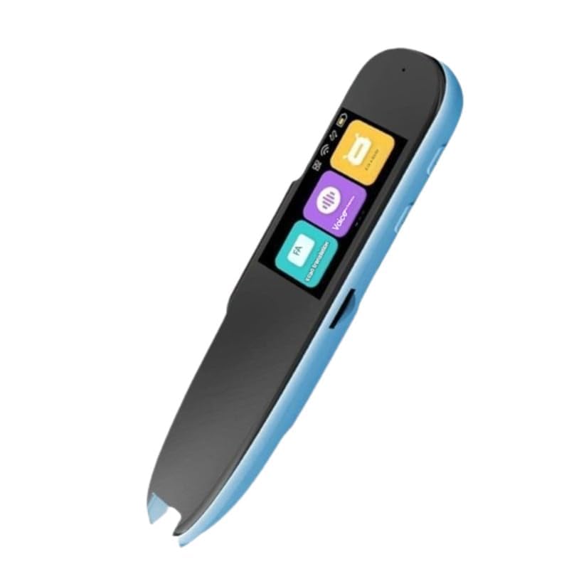 carl vinson® Smart Reading Pen - Universal English Scanning, Multifunctional Student Translation & Dictionary Pen (Blue)
