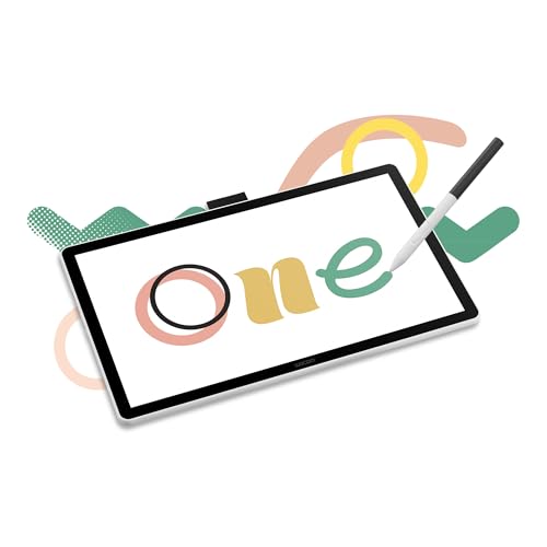 Wacom One 14 Tavoletta grafica con display – 14″ Full HD con penna senza batteria, display antiriflesso & software incluso – Compatibile con Windows, macOS & ChromeOS