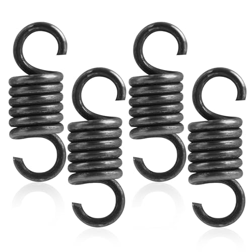 Annlpoy 4Pcs muelles de compresion pequeños resortes tensión de alta resistencia，outer diameter springs,Diámetro Exterior 15mm, Diámetro del Alambre 3mm, Capacidad de Carga 12kg, Longitud 50mm