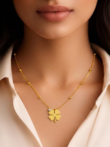 Image of Rubans Demi Fine Stainless Steel Pendant Chain Daily Gift for Women & Girls
