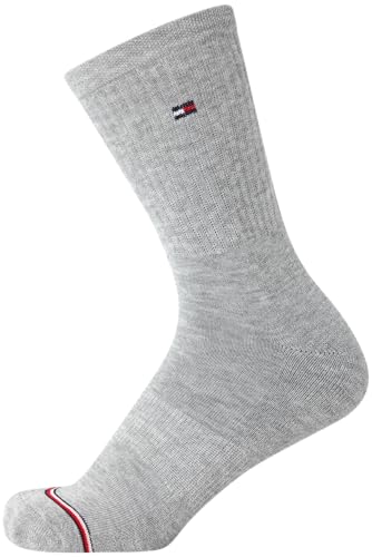 Image of Tommy Hilfiger Womens Crew Socks - 4 Pack Cushioned Crew Socks with Arch Support, Soft Athletic Socks for Women