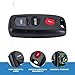 NorthAmerica Remote Keyless Entry Remote Car Key fob Replacement for 2007-2009 Mazzda 3 Key Remote KPU41794 (2)