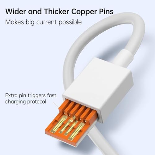 Image of Infinix Original 45W Super Fast Charging USB-A to Type-C Cable | Compatible with GT 10 Pro, Note 30, Zero 30, Zero 20, Zero 5, Hot 11 Series & More