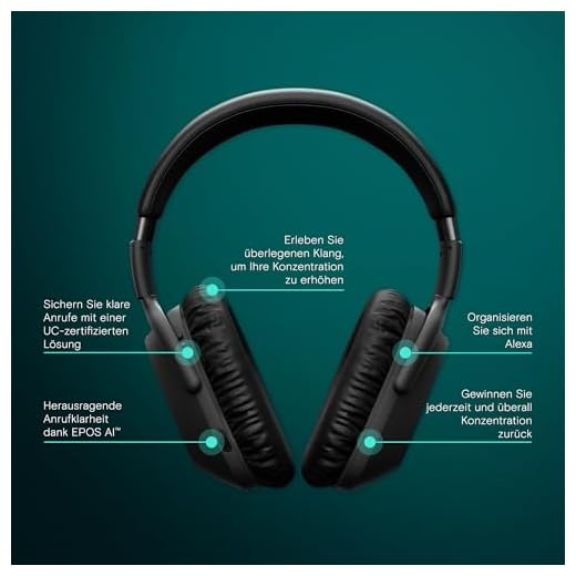 EPOS Adapt 661 Bluetooth Kopfhörer