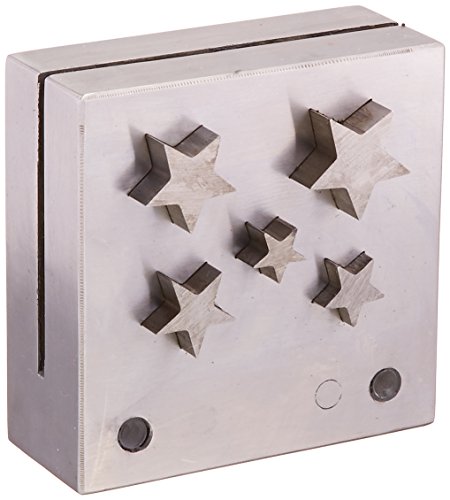 Black Friday - 70% OFF SE Disc Cutter with 5 Star Punches Set (5 PC.) - JT-SP321-5STR