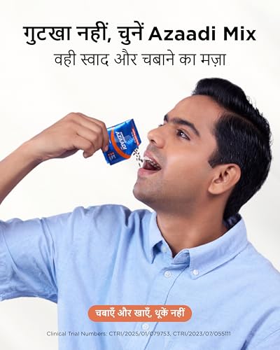 Image of Smotect Azaadi Mix | Quit Gutkha & Repair Damage | Clinically Proven | 100% Ayurvedic | FDA Approved | Tobacco-Free | Safe and Natural | 100000+ Success Stories | Pack of 50