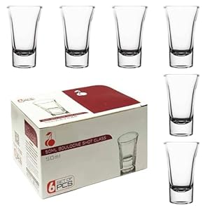 KRADLUX 6er-Set Schnapsgläser 50ml CY002