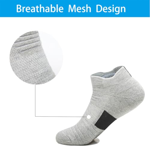 Image of Basketball Socks Compression Cushion Thick Cycling Socks Athletic Crew Socks for Men Women Boys