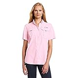 Columbia Women's Bahama Short Sleeve Shirt, Isla, Medium