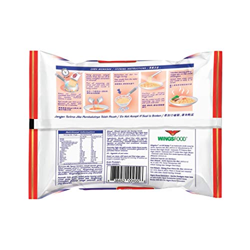 Wingsfood Sedaap Mi Mi Goreng, Fried Noodle, Halal Certified, (Original, Pack of 30)