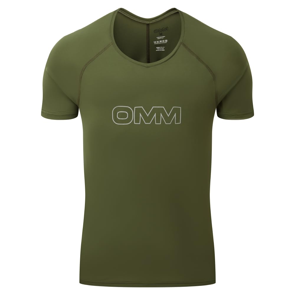 Omm Original Mountain Marathon Men's Dark Green Omm Nitro Tee S/S S