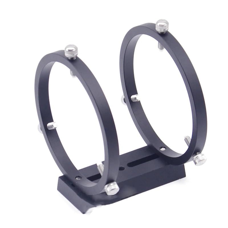 Accesorios para telescopios astronómicos de 50mm con placa ecuatorial y anillos de 6 puntos 3