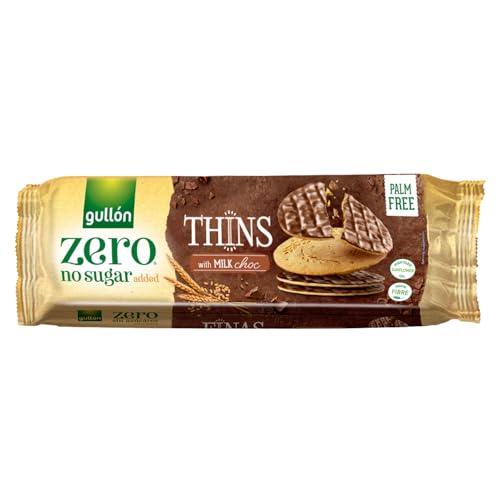 بسكويت رقائق زيرو بالحليب والشوكولاتة بدون سكر مضاف من جولون - 150 جم