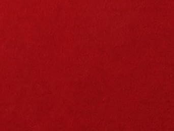 Organic Cotton Plus Merino Wool Felt - Crimson - 8 Inch x 12 inch Sheet