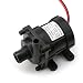 Brushless Water Pump, EnPoint 12V Submersible Water Pump 500LPH Micro Brushless Motor Pump 18W 6M Head 132GPH Lift Compact Submersible Amphibious for Pond Aquarium Fountain Solar Water Circulation