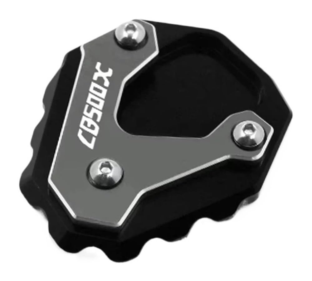 Support béquille CB500X titane pour stabiliser la moto au sol