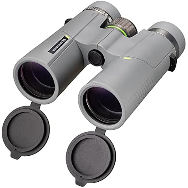 Бинокль Bresser 8 x 42 wave водонепроницаемый со стеклом BaK-4 UR enhanced окуляры для носящих очки идеально подходит для наблюдения за природой путешествий и походов