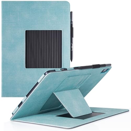 BOZHUORUI Case for XPPen Magic Drawing Pad 12.2', PU Leather Protective Folio Cover with Auto Sleep Wake,Multiple Viewing Angles Stand Cover for XP-Pen 12.2 Inch Drawing Tablet (Sage Green)