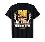 This Viking Warrior Birthday Shirt for 90 Years Old Men is the perfect gift idea for you father, grandpa, your husband or your brother which loves the Norse Mythology around Odin and Valhalla.