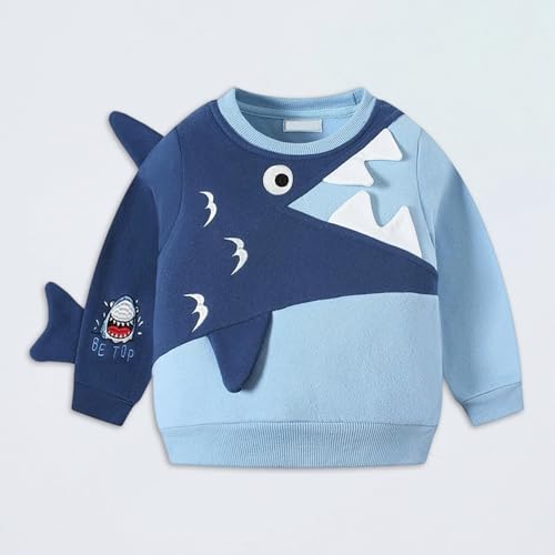Sweat à capuche polaire pour garçon pull chaud d'hiver enfant - 3