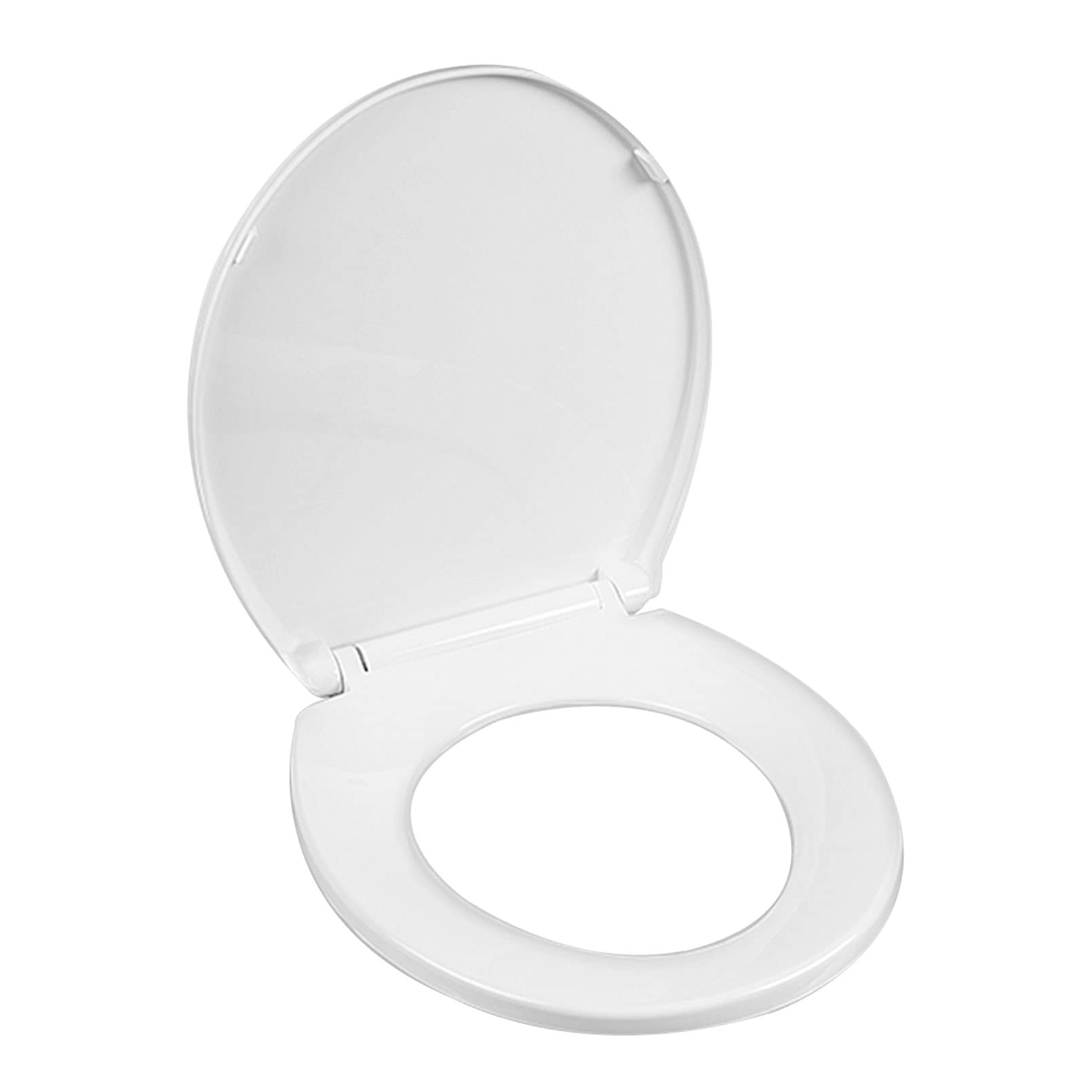 Soft Close, Close Close Quick Release White Heavy Duty pp Resin, Adjustable, Lightweight, Durable, Portable, User-Friendly, Compact Durable Construction, Oval, Toilet, seat