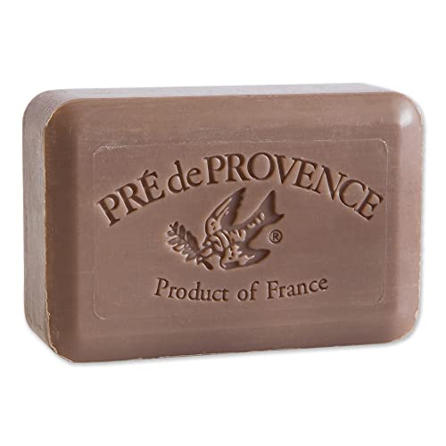 Image of Pre de Provence Artisanal Soap Bar, Enriched with Organic Shea Butter, Natural French Skincare, Quad Milled for Rich Smooth Lather, 8.8 Ounce, Vanilla Cognac