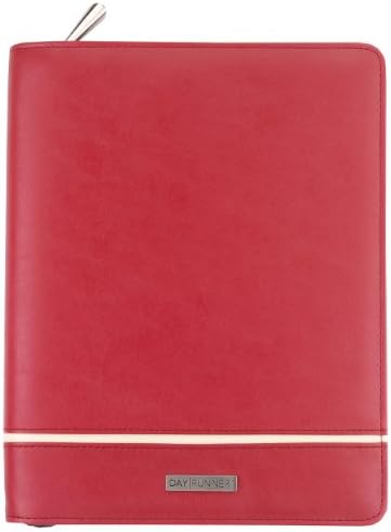 Day Runner Express Deco Refillable Planner, 5 1/2 x 8 1/2 Inches, Red, Undated (206-0213)