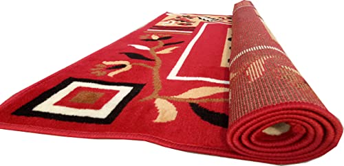 Image of Home Decore Acrylic Carpet for Your Living Room & Drawing Room Aywhere in Your Home (90x150 Blue Colour)- 3x5 Feet