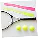 Milisten 2pcs Tennis Badminton Squash Overgrip Sweat-Absorbing Handle Grip Paddle Racket Grip Bands Improved Stability