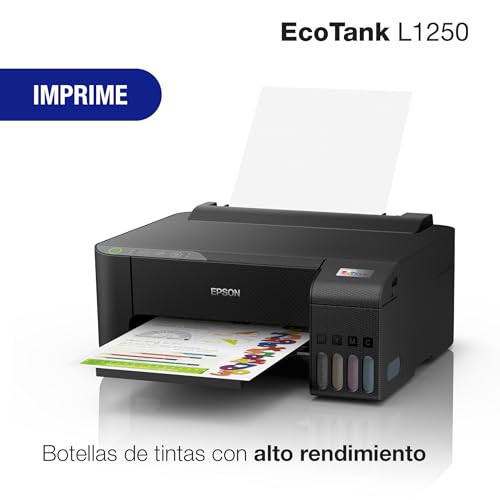 Image of Epson Ecotank L1250 Color Printer, Black