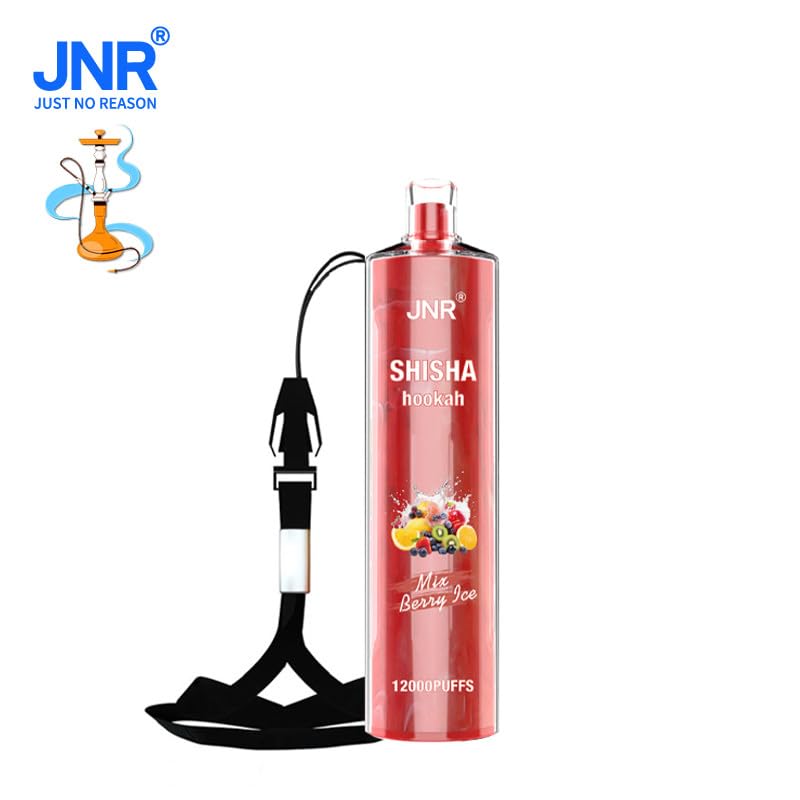 Shisha Hookah JNR 12000 Taffs Disposable Puff - Nicotine & Tobacco Free -  No Sale to Minors & Non-Smokers - Unique Portable Shisha Experience