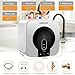 KENUOS 2.5 Gallon Mini Tank Water Heater Under Sink Instant Hot Water Heater,1500W 110V 120V Small Water Heaters with T&P Valve,3-Way Fitting Valve 1/2