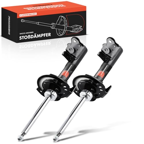 Frankberg 2x Ammortizzatori per sospensioni Ammortizzatori per telaio Anteriore sinistro destro 557mm Pressione del gas Compatibile con B-Class W245 Classe A W169 Replace# 1693201430, A1693201430
