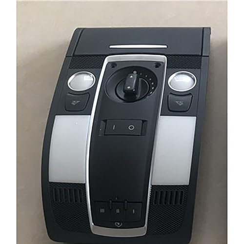 Car Reading Light Sunroof Switch for Audi Q7 A6L A5 A4L Q5 A8L A7,Car Interior Overhead Console Dome Light Reading Lamp Sunroof Switch Parts.,B-Black 02(Normal/A-Black 01)