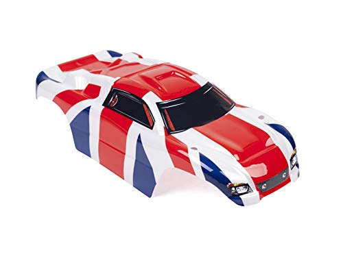 Carrocería RC 1/10 de la bandera británica para transformar el estilo de tu coche radiocontrol