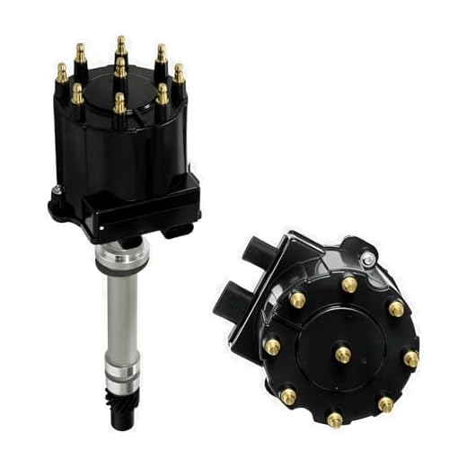 Igniton Distributor for Chevy GMC Truck Small Block Big Block 1500 2500 3500 5.0 305 5.7 350 427 TBI EFI LG4 LB9 wiht Black Cap Distributor
