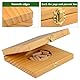 Ultrassist Stecktafel aus Holz mit 9 Löchern für die Ergotherapie, Testset für Stecktafeln mit 9 Löchern zur Verbesserung der Fingerfertigkeit, Test der Feinmotorik