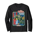 Steven Rhodes Elves Are Always Watching Retro Dark Humor Long Sleeve T-Shirt