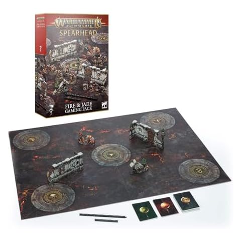 Warhammer Games Workshop Age of Sigmar: Fire & Jade Gaming Pack Cover