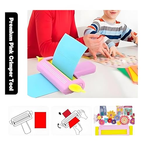 Machine à Sertir Le Papier Fenteer DIY pour Décoration et Cartes - 5
