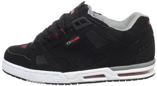 Image of Globe Men's Sabre Skate Shoe,Black /Neutral Grey /Red,14 D US