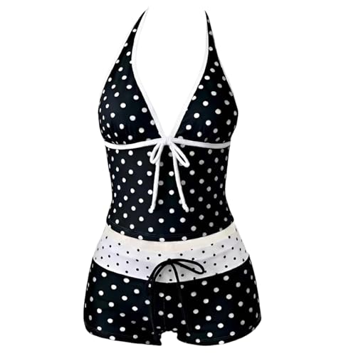 Bikini deux pièces push-up à liaison latérale et coupe haute