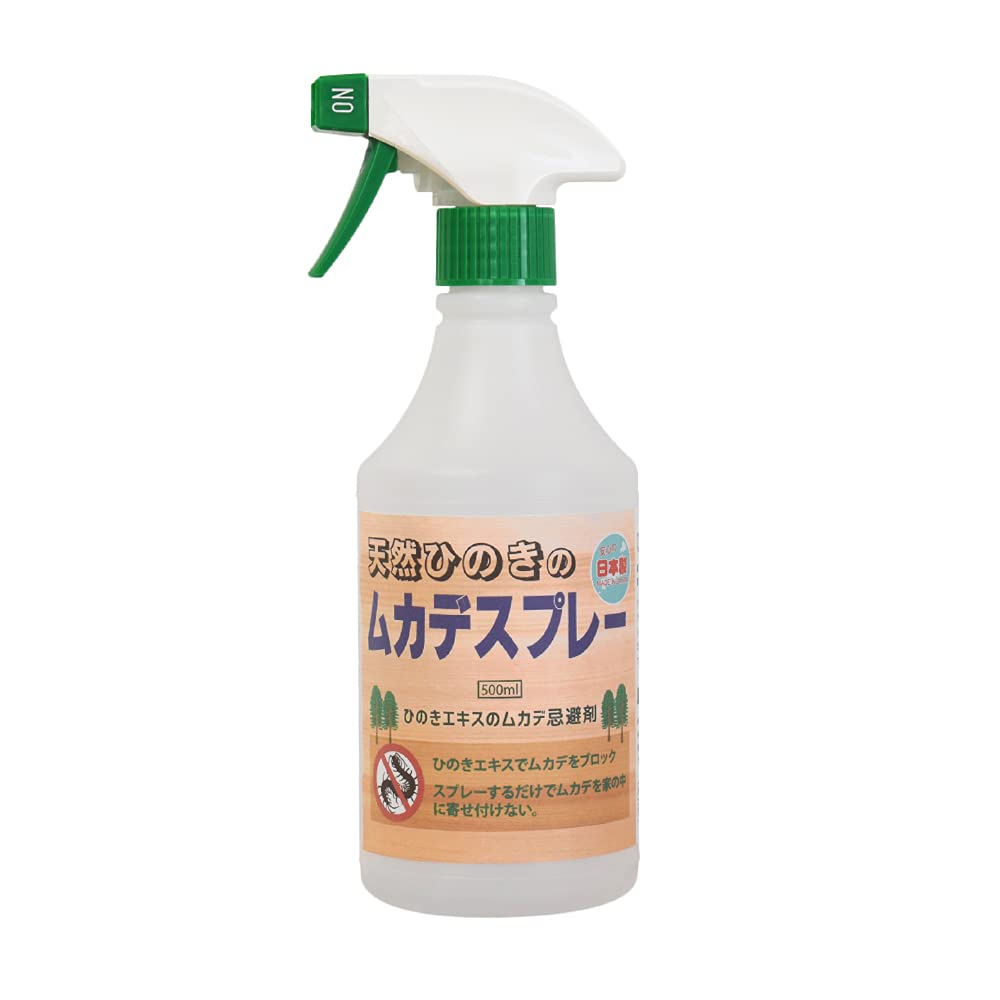 NEW 天然ひのきのムカデスプレー 対策 虫除けスプレー 日本製 500ｍｌ