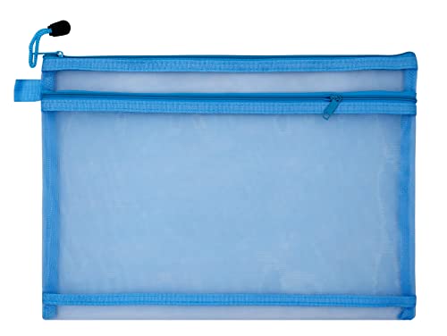 Mesh Pencil Zipper File Bags - Image 2